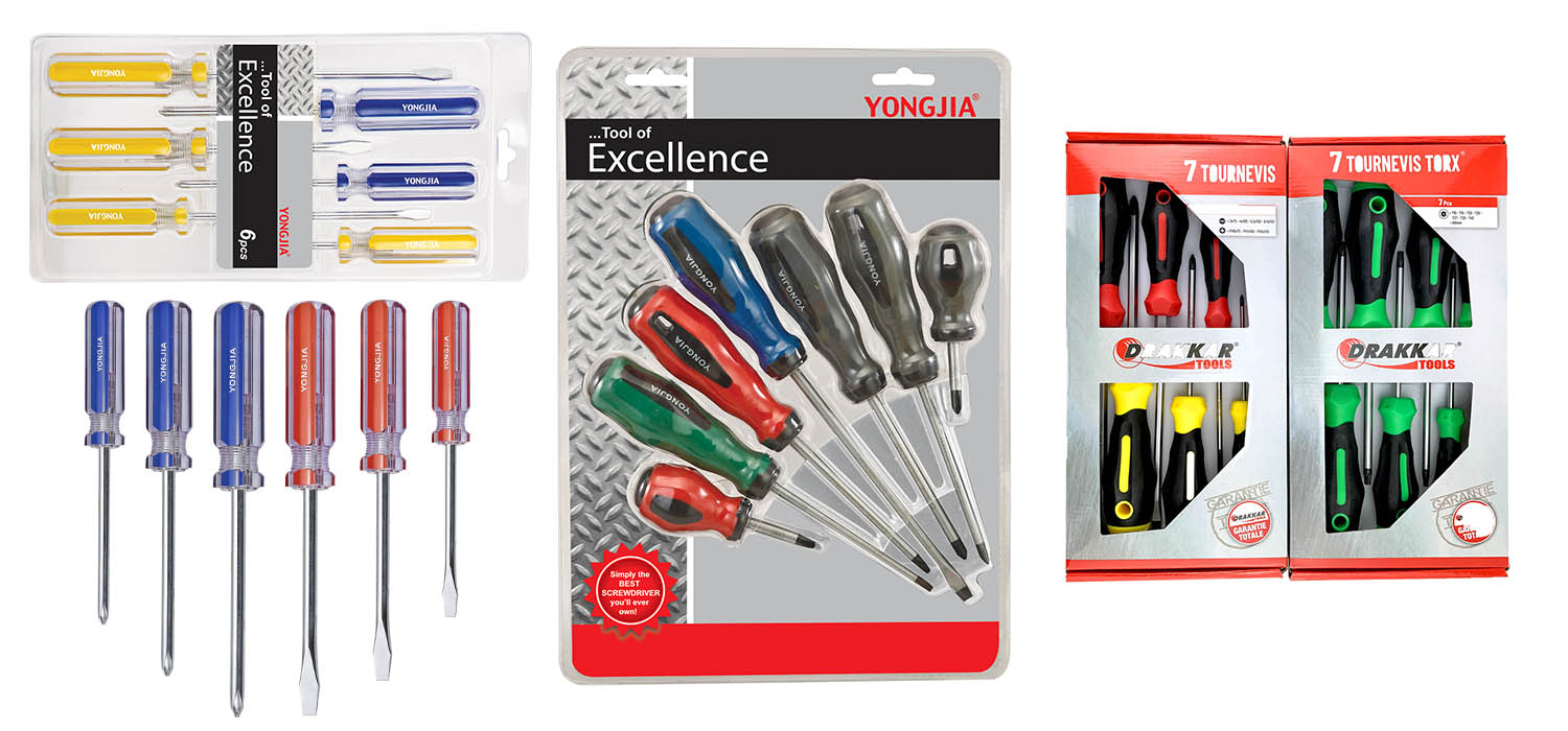 screwdriver set，mechanic screwdriver set，types of screwdrivers